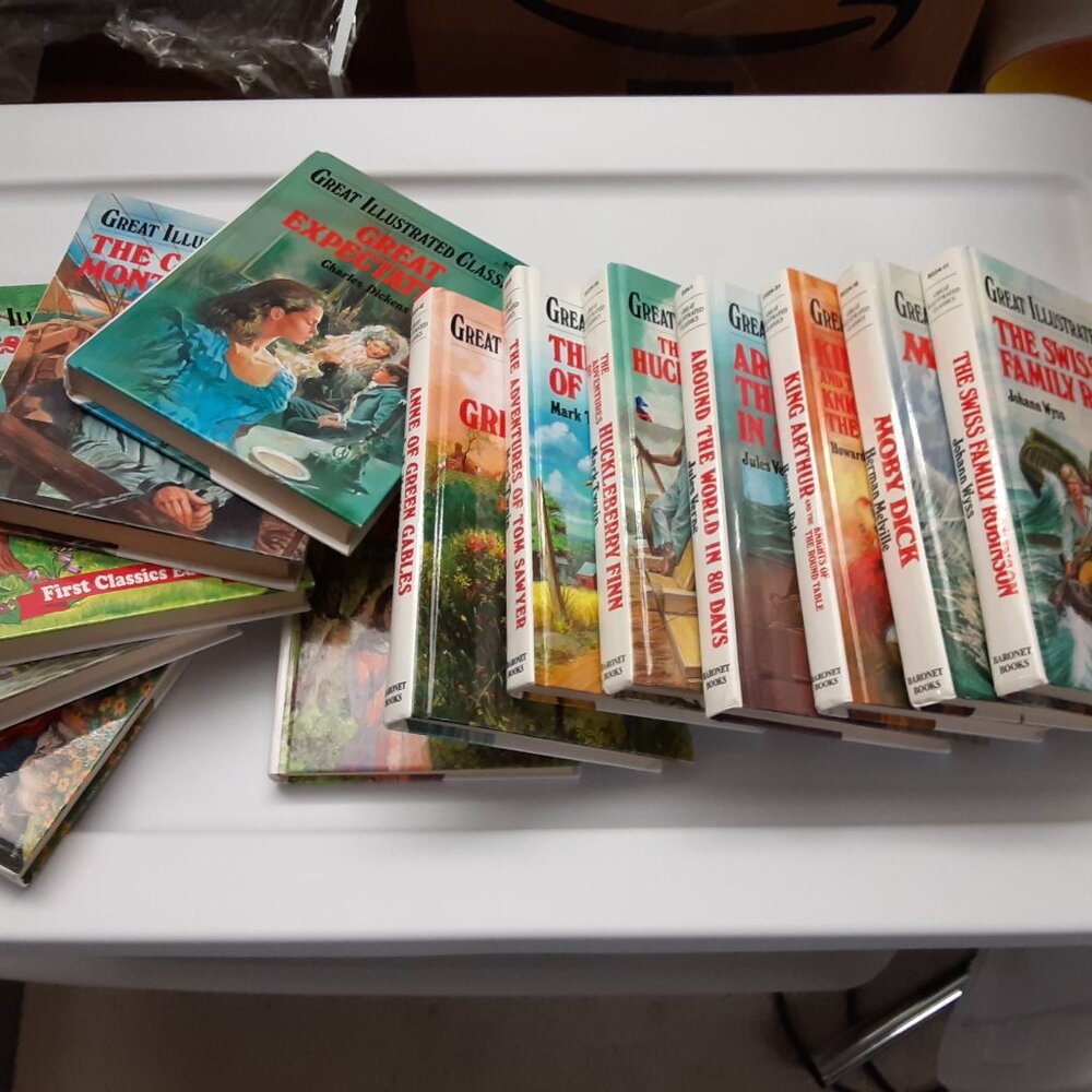 6 for $40 - Great Illustrated Classics - Children's Books - Hardcover … - Picture 6 of 7